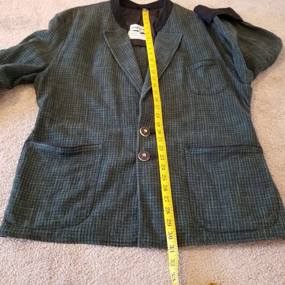 Vintage Rare Austrian Josef Geiger Original Salzburger Tracht Gingham Jacket - Picture 12 of 16